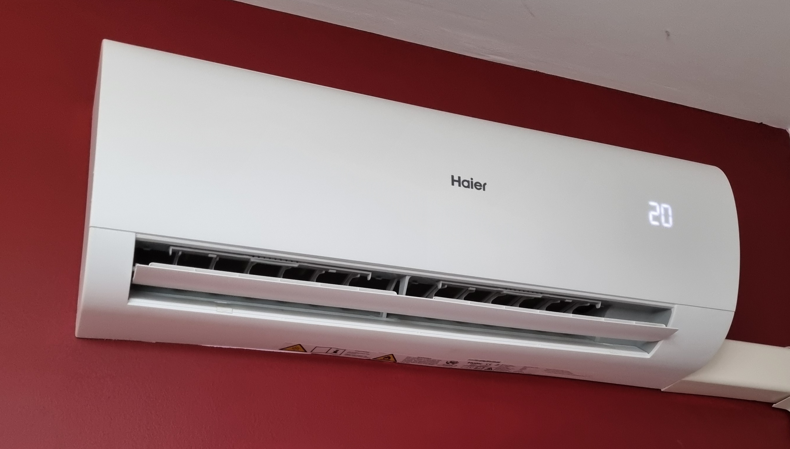 Airco installatie woonkamer